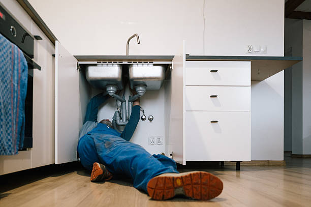 Professional Plumbing technician working in Westerville, OH